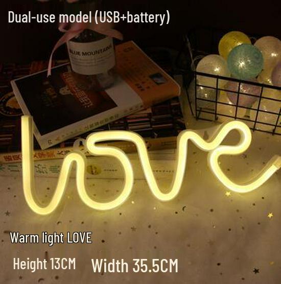 Manufacturer's New LED Neon Light: Lightning Cloud, Planet, Heart, Rainbow – Perfect for Christmas Night Décor.