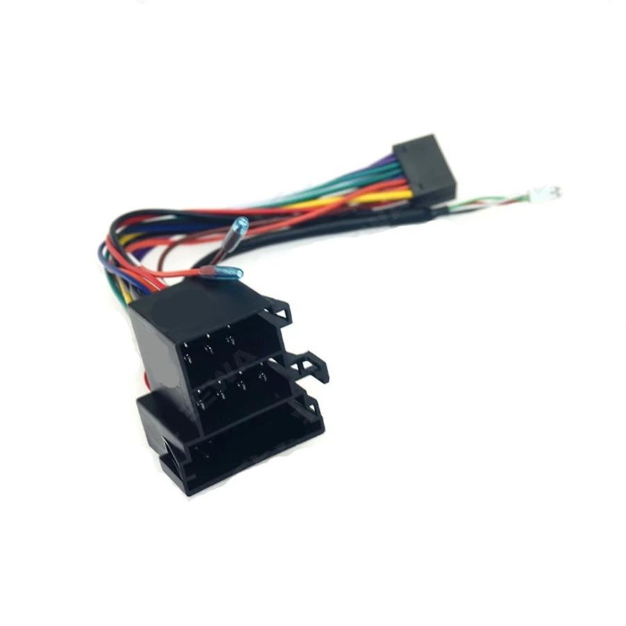 For Hyundai Kia Stereo 16-PIN Wiring Harness Plug Connector Power Cable Adapter