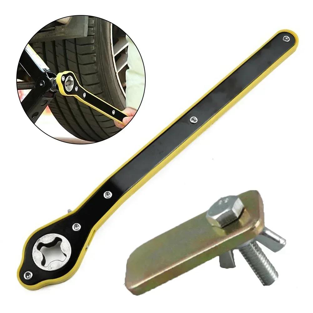 Car Mounted Small Car Universal Crank Handle Accessories with CAR Tools Car Jack Handle Lever Labor-saving Wrench Tool Ship