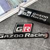 3D Aluminium Car Stickers Accessories Auto Body Tail Emblem Decals For Toyota Yaris Corolla Rav4 GR Logo GAZOO Racing GRSPORT