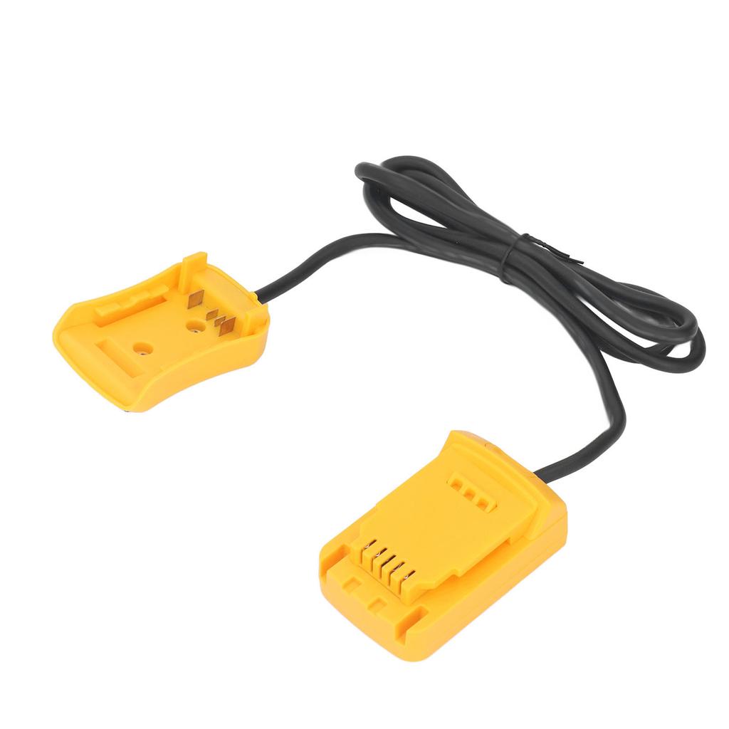 Lithium-Batterie-Adapter Verlängerungskabel Gewichtsreduzierer für 60V Schnittstelle Elektrowerkzeuge mit Gürtelclip