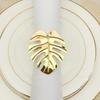 Household Table SuppliesNapkin Rings Set Wedding Party Table Decor Accessories Leaves Napkin Ring Holders Decor Napkin Buckle