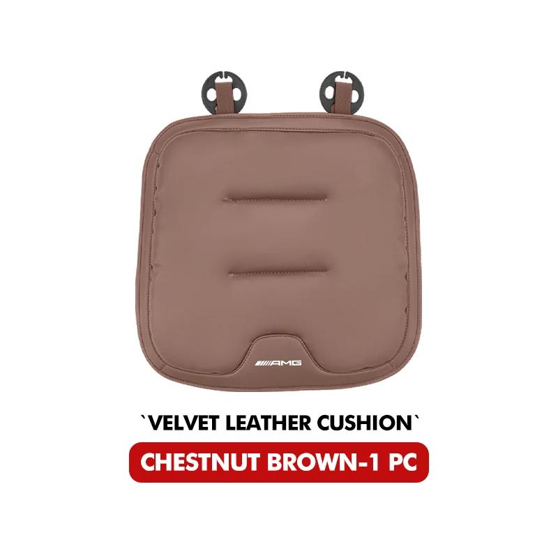 Coprisedile Morbido in Velluto per Auto GLC GLB Cuscino Anteriore Posteriore Protezione Pad per Mercedes Benz AMG C180 C300 W124 W176 W177 C200 C260 GL