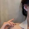 Elegant Tassel Ear Cuff: Non-Piercing Floral Ear Clip with High-End Appeal