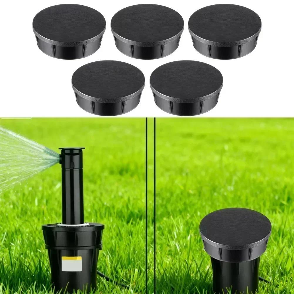 Irrigation Lid Sprinkler Cap Tool-free Installation Clog Prevention Weather Resistant Retrofit Upgrade Garden Sprinkler