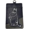 Moomin Genuine Leather Pass Case Navy