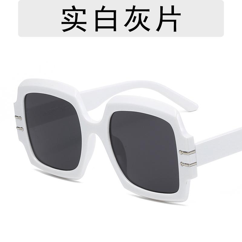 Exaggeration Square Sunglasses Women Designer Luxury Man/Women Cat Eye Sun Glasses Classic Vintage UV400 glasses lenses Outdoor