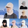 Winter Knit Hat With Face Mask And Ear Cover For Womens Cold Weather Comfort