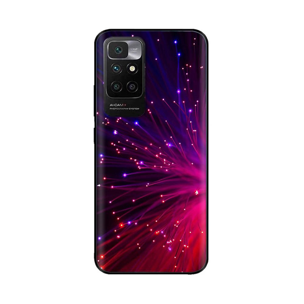 For Redmi10 Xiaomi Redmi 10 Case for Redmi 10 Prime Bumper 6.5 inch Soft TPU Silicone Cover For redmi10 Cases Marble Back Cover