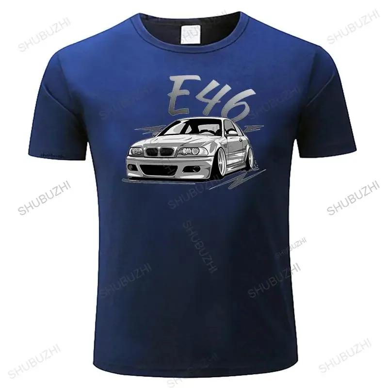 100% Cotton T Shirt Luxury Clothing O-neck Tees Hot Sale Germany Classic Legend Car E46 E60 E61 Tops Plus Size Teeshirt