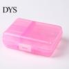 Pill Box Reusable Anti-crack Separated Moisture-proof Classified Store Pills Transparent Double-layer with Lid Medicine for Travel