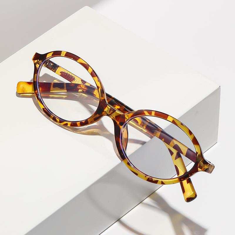 3Pcs  Oval Anti Blue Light Blocking Glasses Women'S Clear Anti Radiation Filter Glasses Anti Radiation Eyeglass