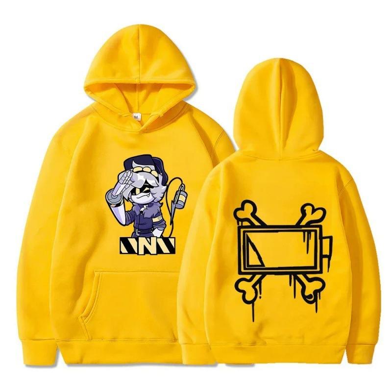 New animation inorganic killer cartoon printed sweater autumn and winter men's and women's long-sleeved jacket hoodie