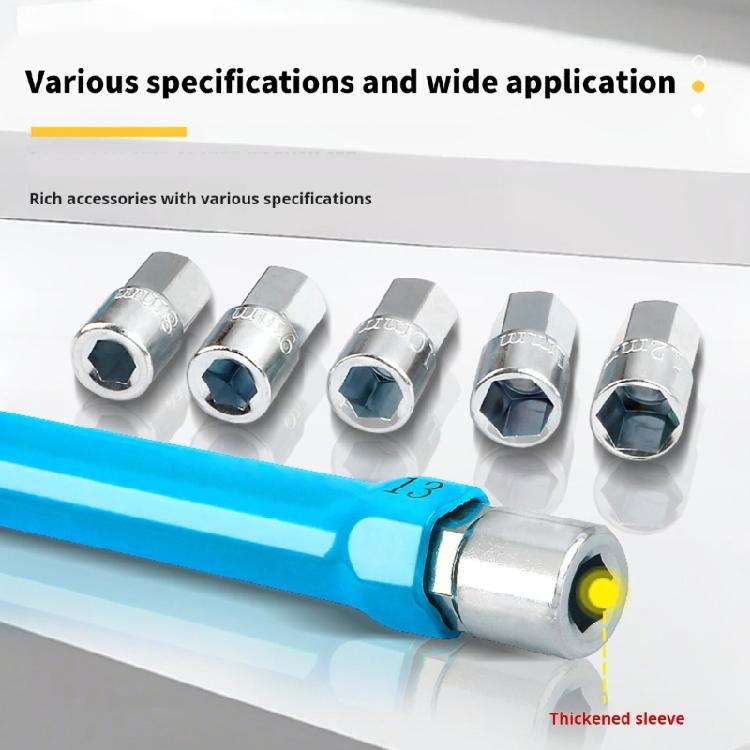 8-12Mm Sink Wrench Set Valves Removal Plumber Tool For Tight Space Plumbing And Valves Adjustments Easy Nut Removal