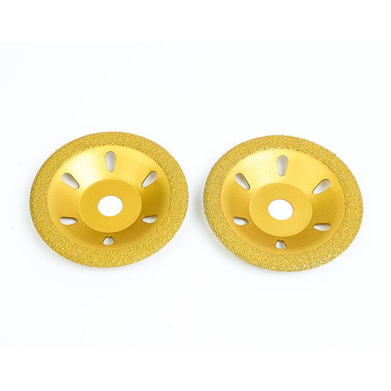 Brazed Diamond Cup Wheel for Grinding and Cutting Marble/Stone