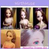 Bjd Modepuppe 20 Gelenke DIY Make-up Prinzessin Mädchen Spielzeug Geschenk für Mädchen 3D Augen