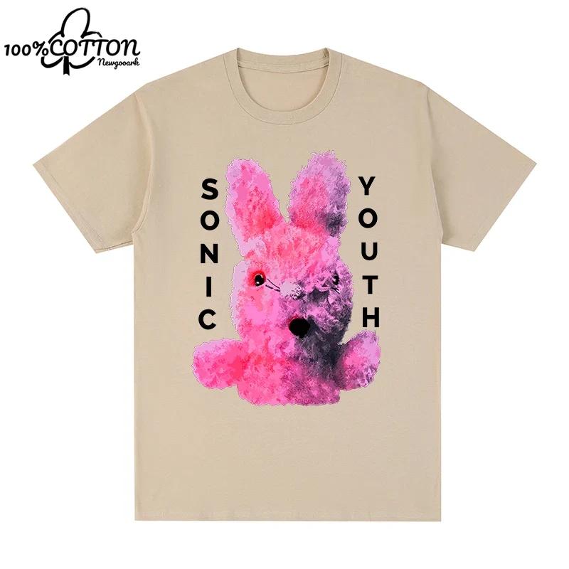 LE Sonic Youth Rock Band Punk Casual T-shirt Cotton Women T Shirt New TEE TSHIRT Womens Tops