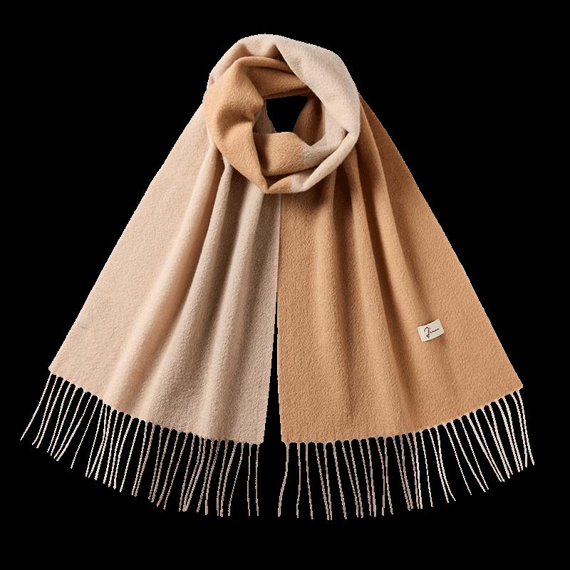 JIUMU Women's Pure Wool Winter Scarf & Shawl