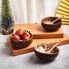 Coconut Bowl Set Modern Portable Multifunctional for Events Camping Outdoor
