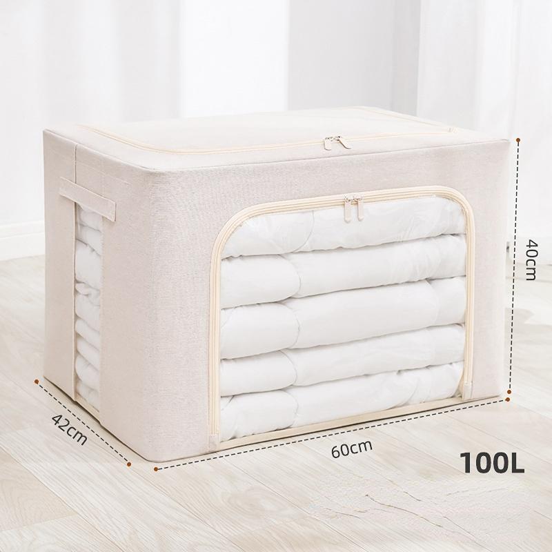 Big Capacity Quilt Clothes Storage Bag Duvet Blanket Sorting Bags Dustproof Closet Under-Bed Storage Moisture Proof Organizer