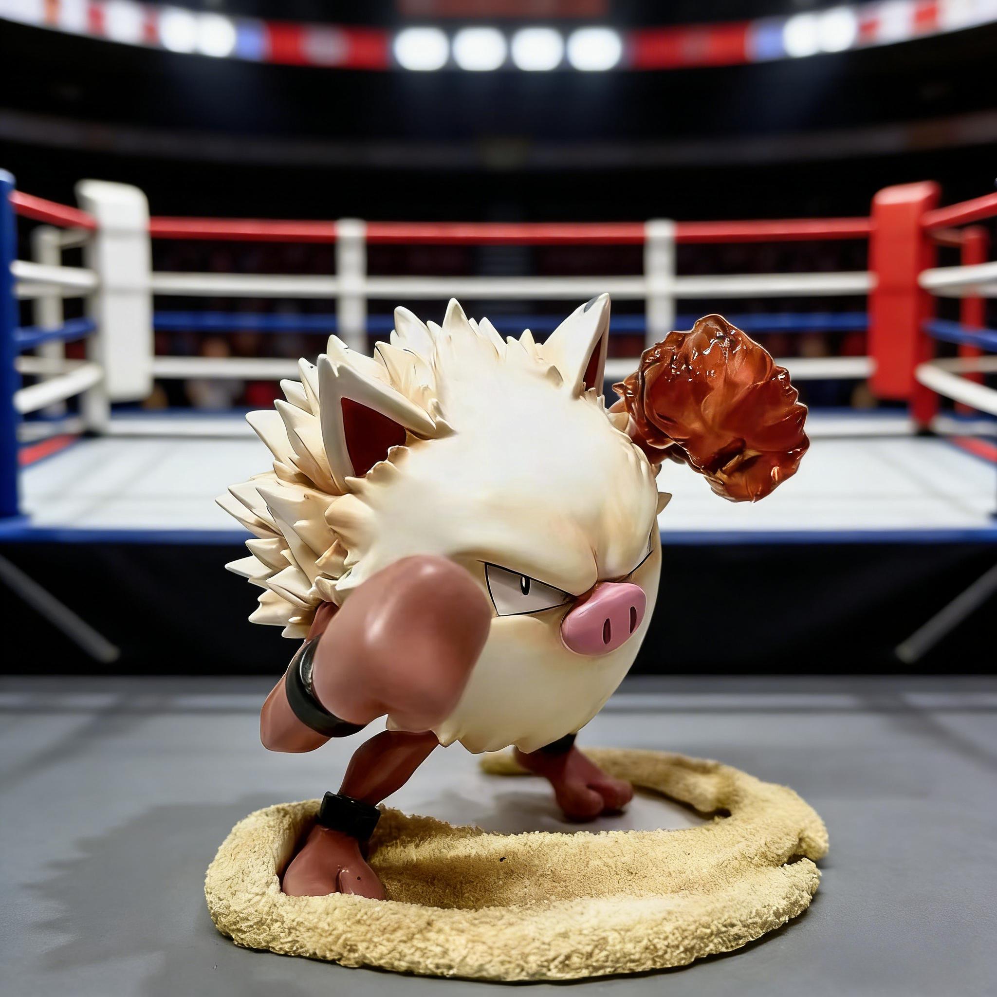 7cm/2.8in Ainme Pokemon Figure Wild Version Primeape Action Figures Pvc Statue Collection Model Toys Gifts