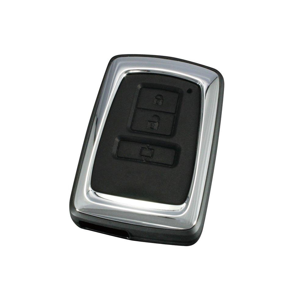 Tsuchiya Yac Car Key Smart Key Toyota 3 Hard Type Cover, Cover, 2, ZE-12