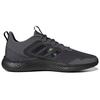 Adidas Fluidstreet Comfortable Versatile Mesh Fabric Non-Slip Low-Top Casual Running Shoes Men Sneakers Gray Black FY8456