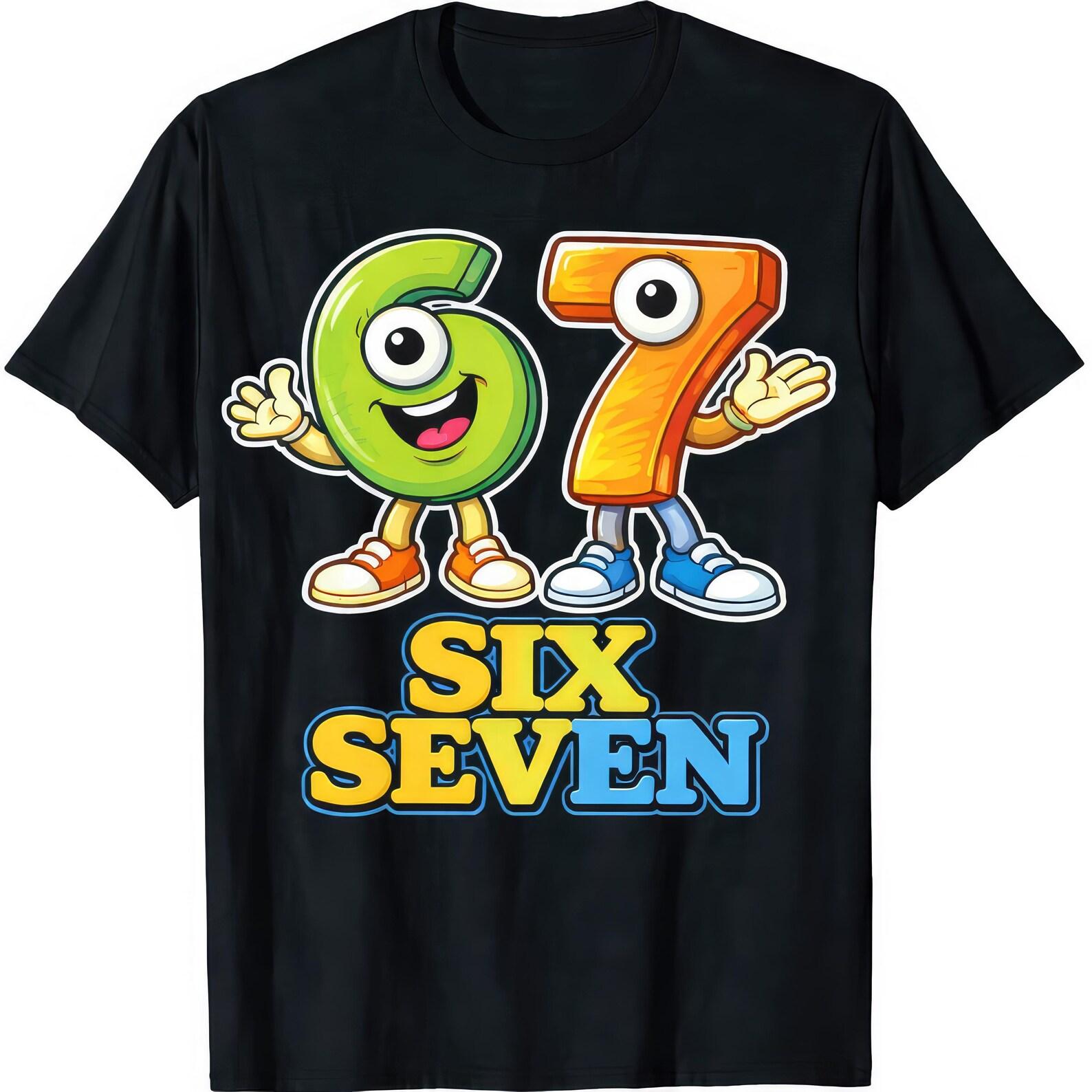 Six Seven Math Joke T shirt - Nerdy Humor Tee, Math Lover Gift 3XL