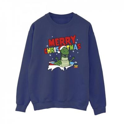Damen/Damen Toy Story Rex Christmas Burst Sweatshirt