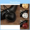 Fashionable Shaped Heart Choker Necklace In Leather For Unisex Casual Wear