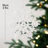 (Nikita) Transparent AcrylicSnowflake Flakes Snowflake String Shop Window Decorations Christmas Ornaments Pendant