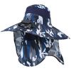 Cappello da Sole da Montagna e Pesca da Esterno con Grande Ventola Solare