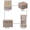 10.16 cm Soapstone Carving Marble Jewellery Box For Women Trinket Ornament Box
