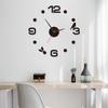 DIY Punch-free Clock Acrylic Silent Living Room Wall Clock Bedroom Wall Clock Decorative Wall Sticker Clock Fashion Luminous