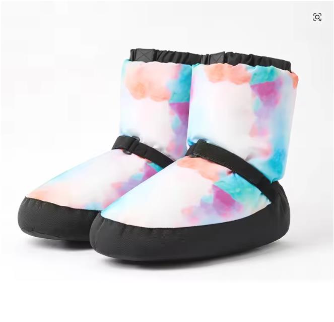 Baletní boty Zimní taneční boty Teplé Teplé Krátké boty Protiskluzové Baletní boty Dospělé Tréninkové Bavlněné Taneční boty