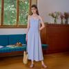 Simpeulleteulo Sr_Strap Seaside Vacation A-Line Dress