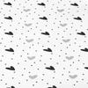 Piece 1 Of White Heart Patterned Frosted Bedsheet, Bedroom Printed Bedspread, Bedding Excluding Pillowcases
