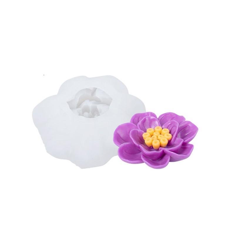 Delicate Making Mold Perfect for Art Enthusiasts, Crafters Home Decorator Epoxy Casting Mold for Candle Dessert