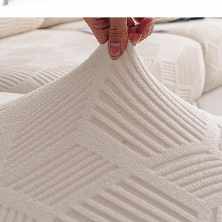 Waterproof Impermeable Sofa Four Seasons Universal Solid Color Simple Sofa Cover Cover Anti-Scratching Non-Slip Elastic Sleeve Summer