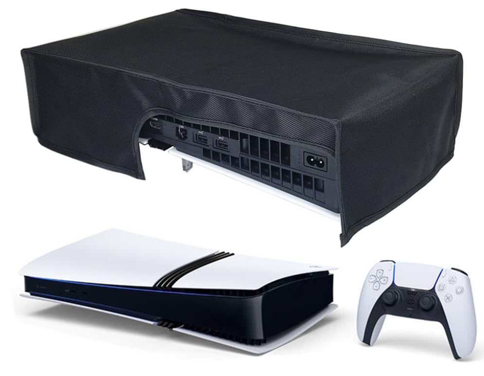 

Compatible with PS5 Horizontal Console Protective Horizontal Dust and Dirt Easy to Install and Custom Designed for PS5 Pro Console Disc Edition