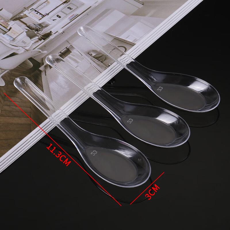 OIMG Przezroczyste Indywidualnie Pakowane Kryształowe Sztućce PS