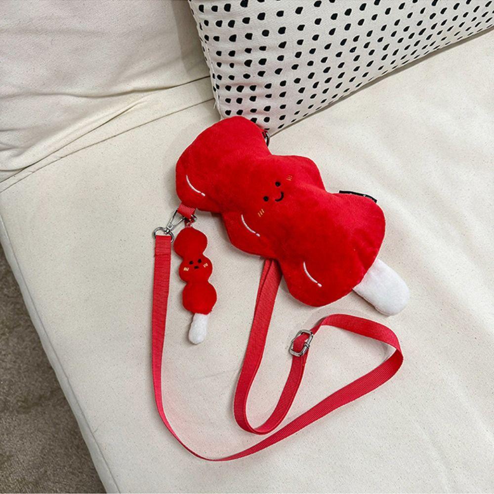 with Same Style Pendant Cute Small Bags Doll Plush Shoulder Bag  JK Uniform Accessories
