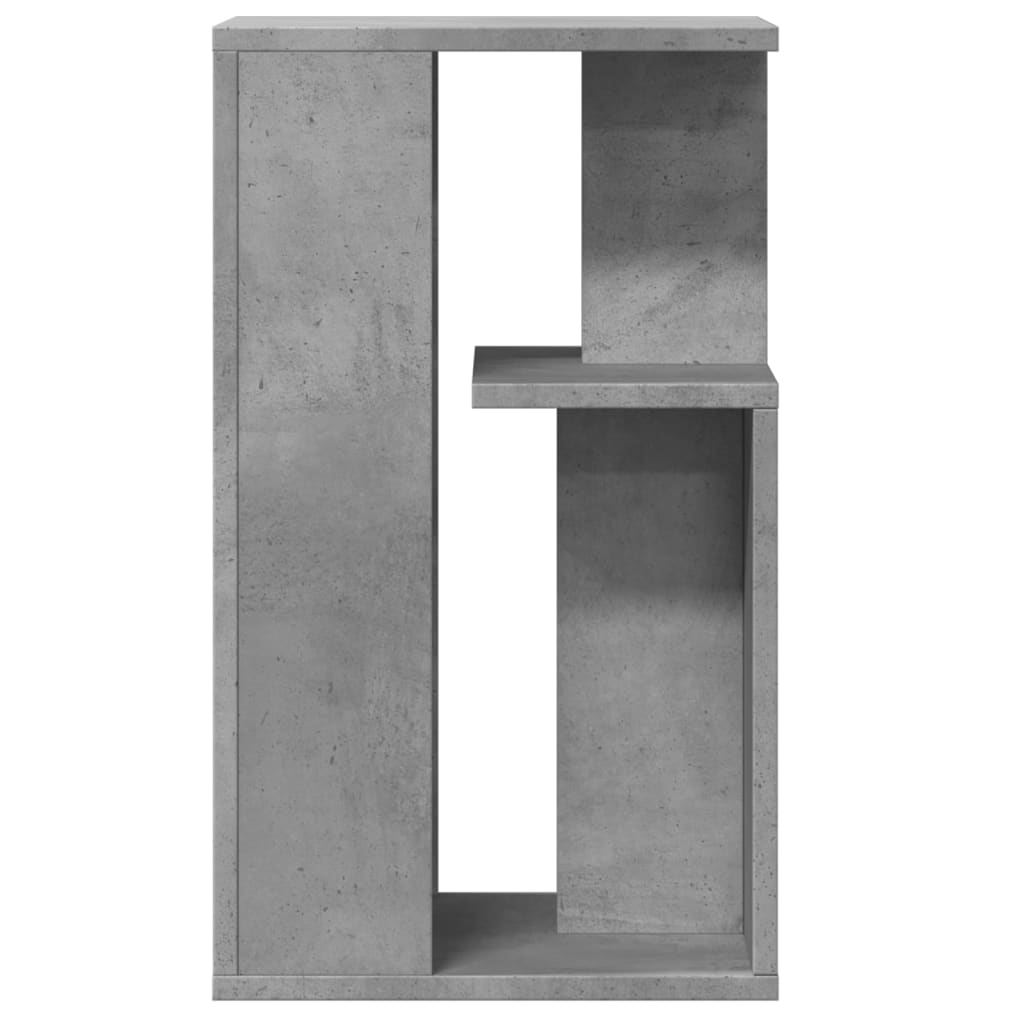  Side Table, Grey, 35x35x60 Cm, Wood-based Material