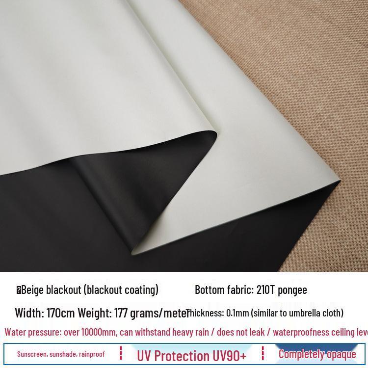 Tejido Oxford Impermeable para Exteriores para Aplicaciones de Sombrilla y Impermeabilización
