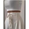 High Waist Straight Leg Casual Pants Solid Color Women