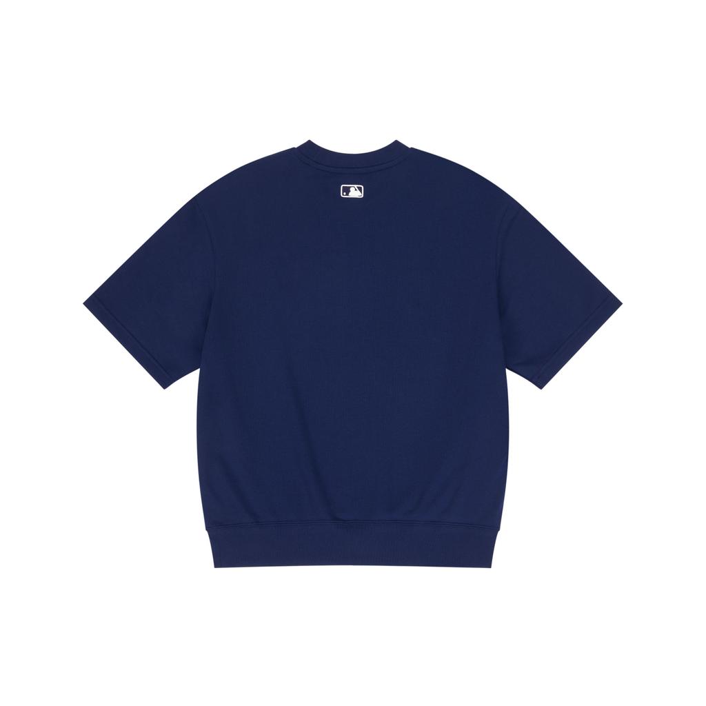 MLB SS24 Set in Sleeve Casual T Shirts Unisex Navy Blue 3ARSV0143-43NYS