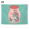 Tapestry Wall Hanging Art Girl   Cloth Painting  Background   Room Decoration