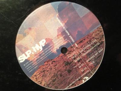 12inch Record SUPERHYPE - Superhype - Shooting Star / Owarina WINE3008 Warner Indies N 1999 Japan Rock Used