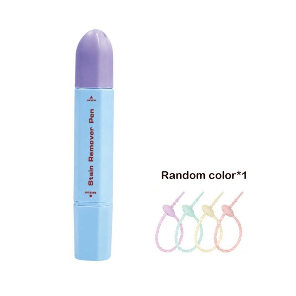 With Brush Head Stain Remover Pen Instant Emergency Stain Remover  Household Cleaning синий