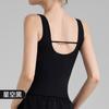 High-strength Threaded Sports Vest Women's Fixed Cup U-neck Autumn New Yoga Clothes, Beautiful Back and Fitness Top
